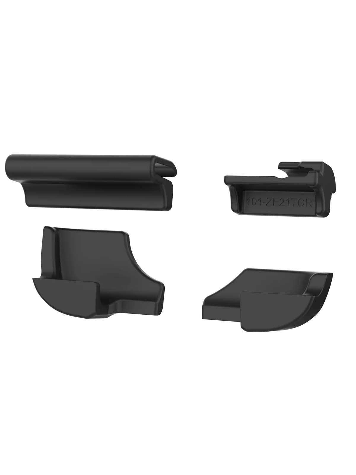 RAM Mounts (INSERTS) Einsätze für Zebra ET4x (10“) Serie - ohne Rugged Boot oder IntelliSkin Schutzhülle - Nur Schnappverschluss Halterungen 