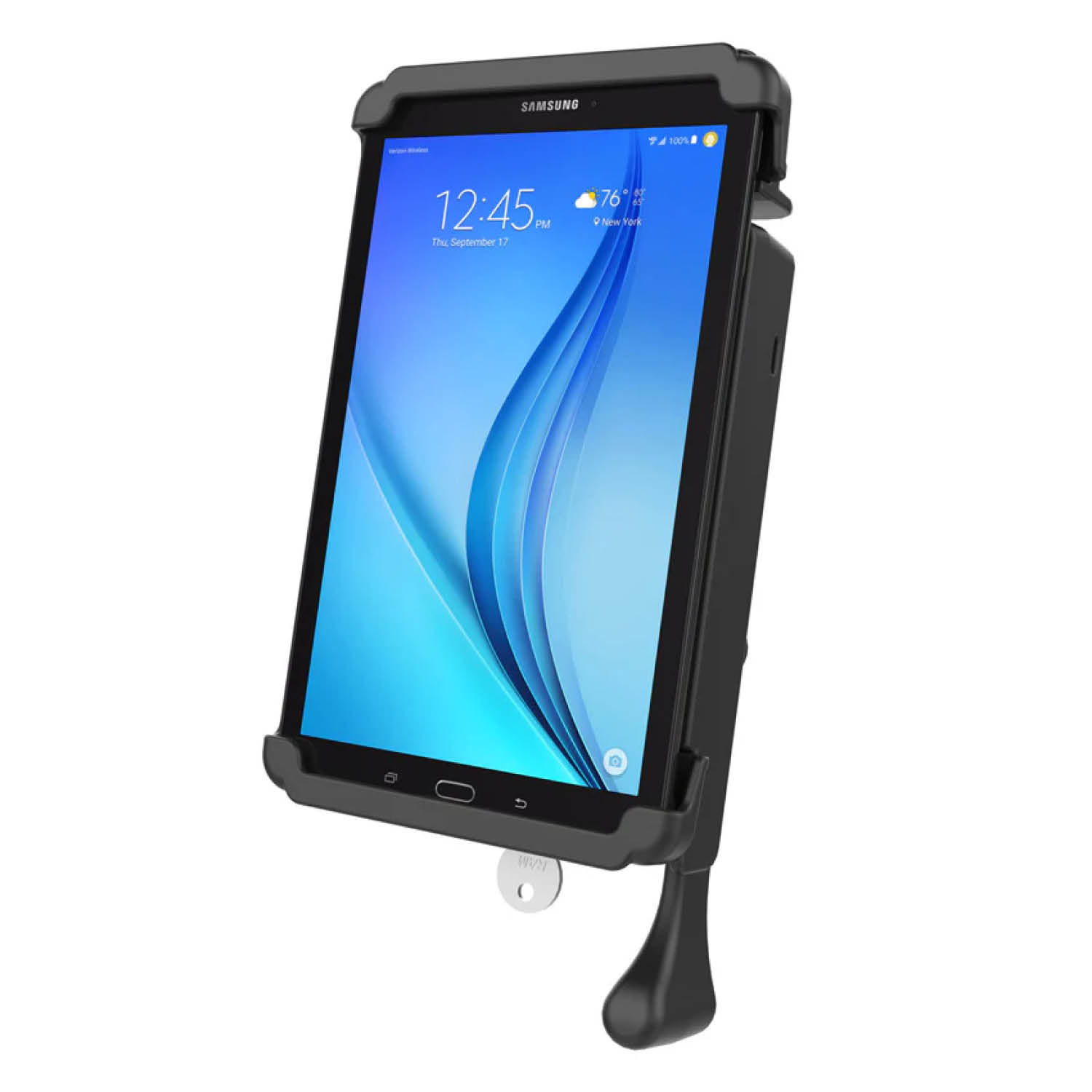 RAM Mounts Tab-Lock (abschließbar) Universal Halteschale für 7-8 Zoll Tablets - AMPS-Aufnahme, Schrauben-Set