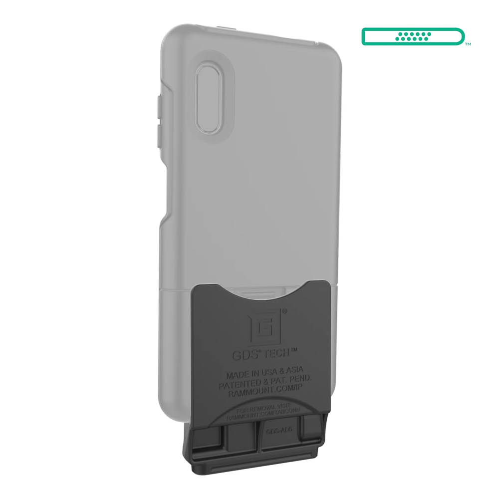RAM Mounts GDS Mobi-Conn Adapter für Smartphones in Otterbox Defender Schutzhülle - Externer USB-C-Anschluss