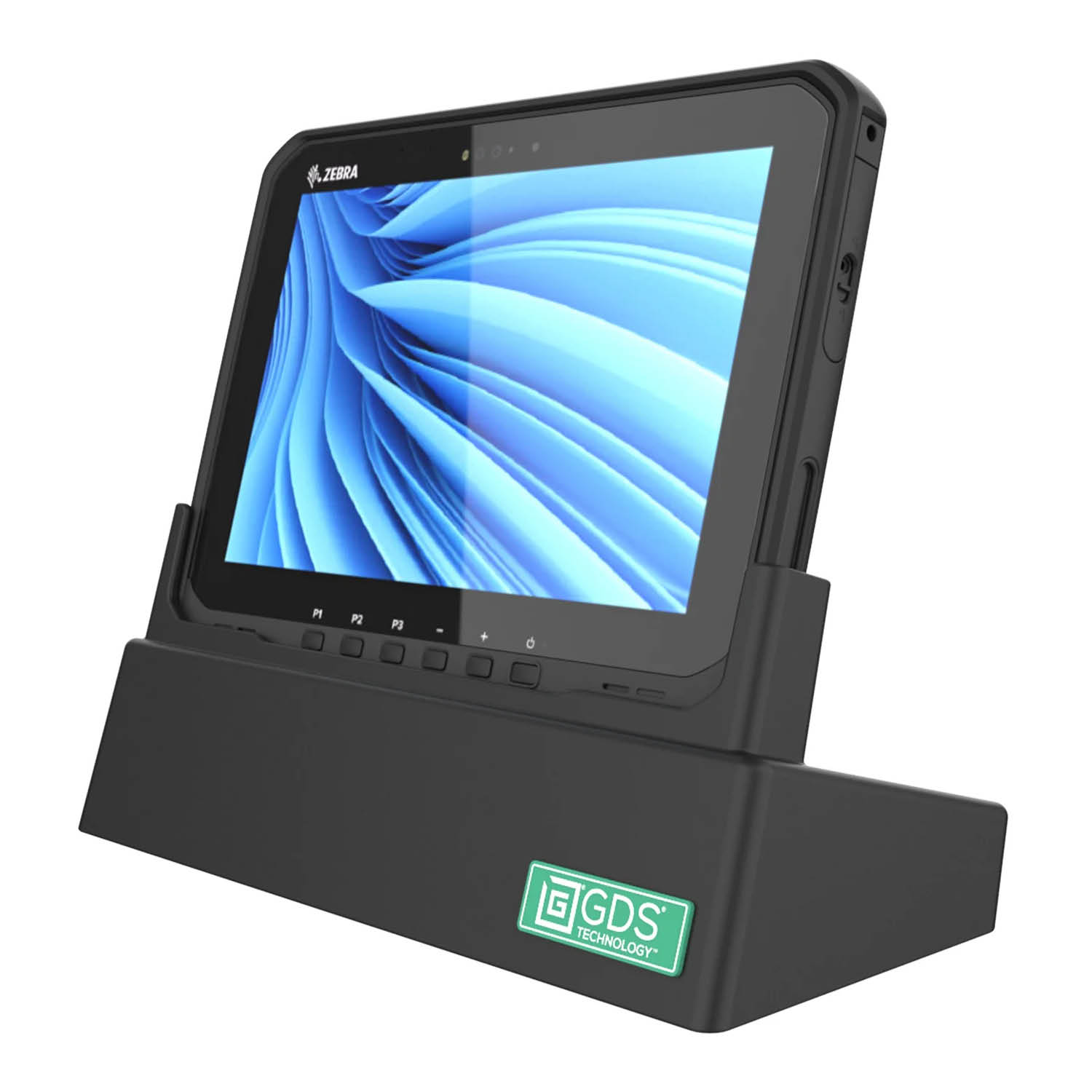 RAM Mounts Tisch-Ladestation für Zebra ET6x - Schnittstellen 2x USB-C, 1x USB-A, 1x RJ45