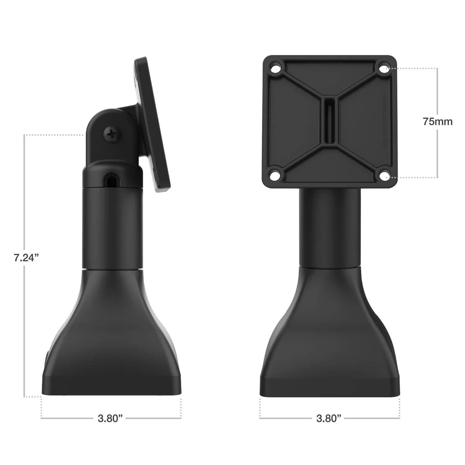 RAM Mounts Standfuss (7 Zoll) - VESA 75x75 mm Anbindung, dreh-/schwenkbar