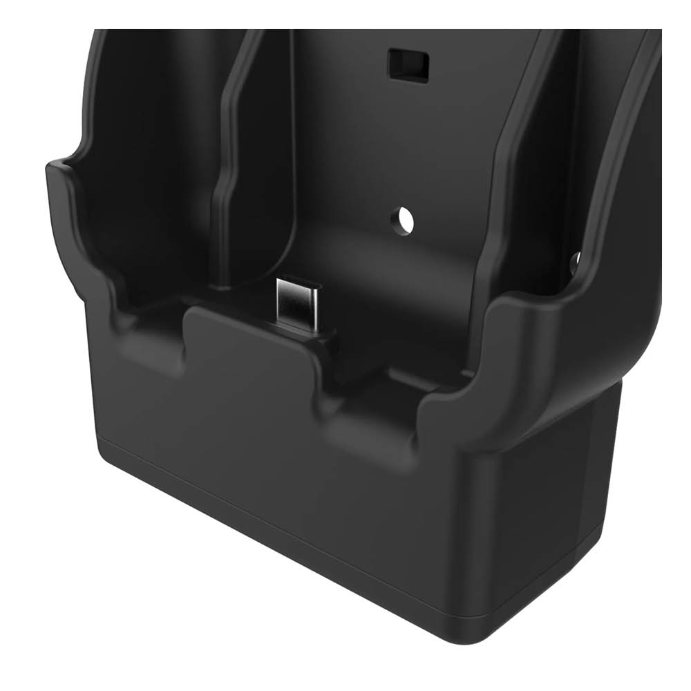 RAM Mounts Fahrzeug-Ladestation für Zebra EM45 - USB-C, 2-Loch AMPS