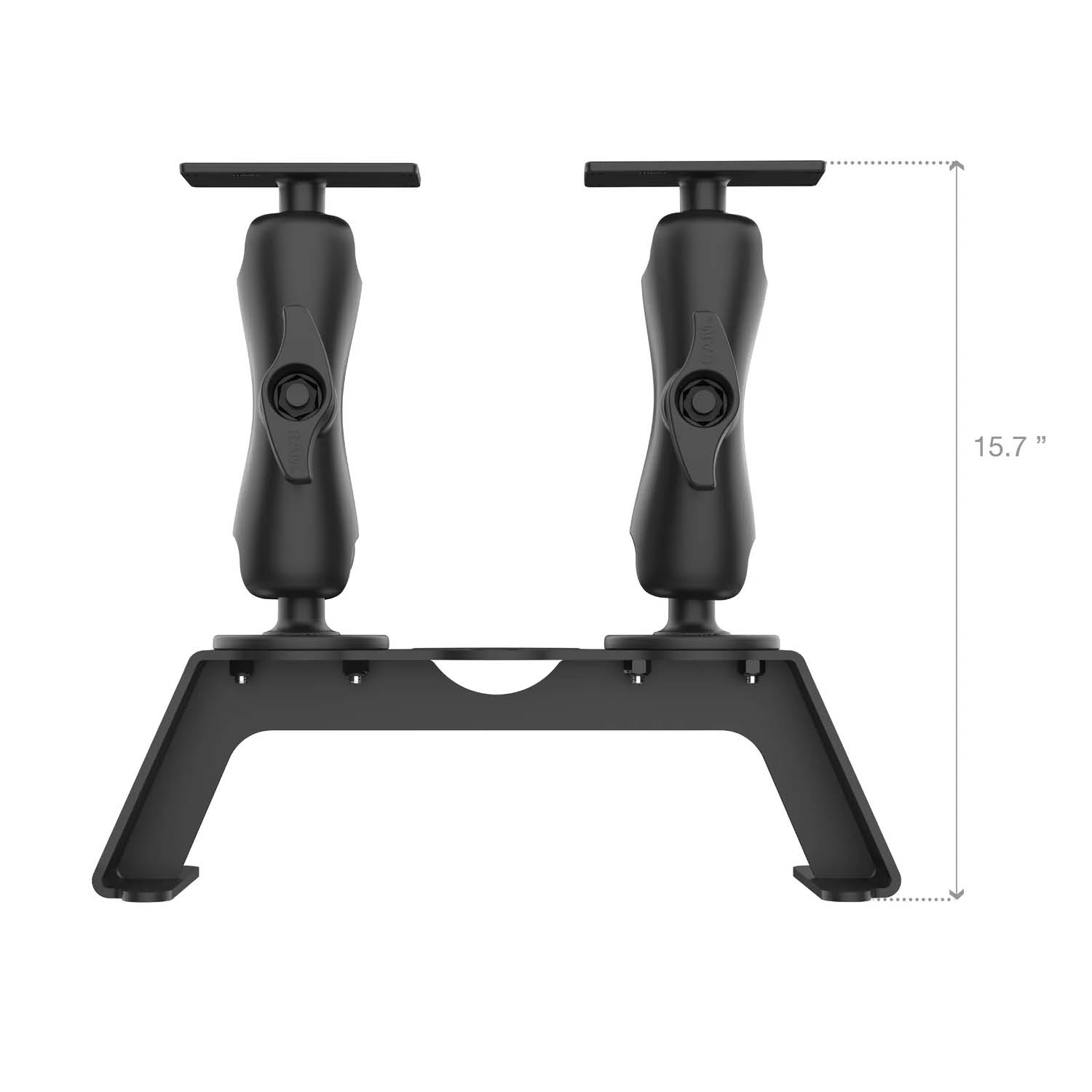RAM Mounts Montage-Rahmen mit 2 Befestigung-Sets für Humminbird Helix 8-10 & XPLORE - D-Kugel (2,25 Zoll)