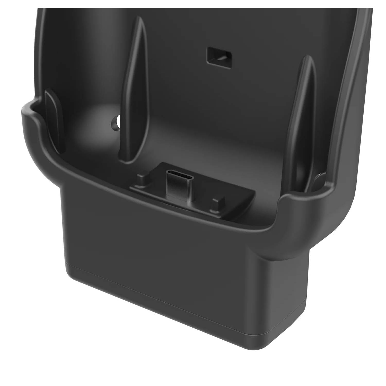 RAM Mounts Form-Fit Halteschale für Zebra TC22 & TC27 - In Rugged Boot - USB-C-Anschluss - 2-Loch AMPS
