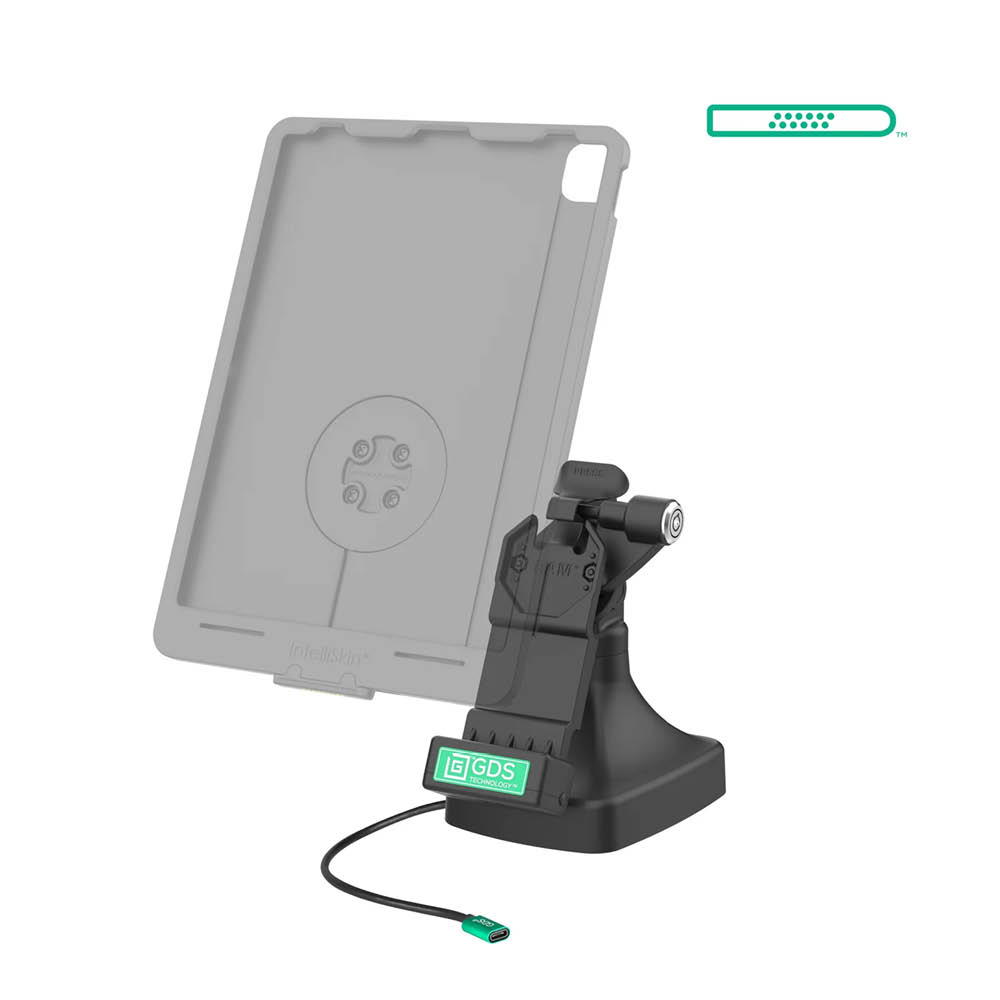 RAM Mounts GDS® Uni-Conn™ Stand-Dockingstation dreh-/schwenkbar - abschließbar, USB-C