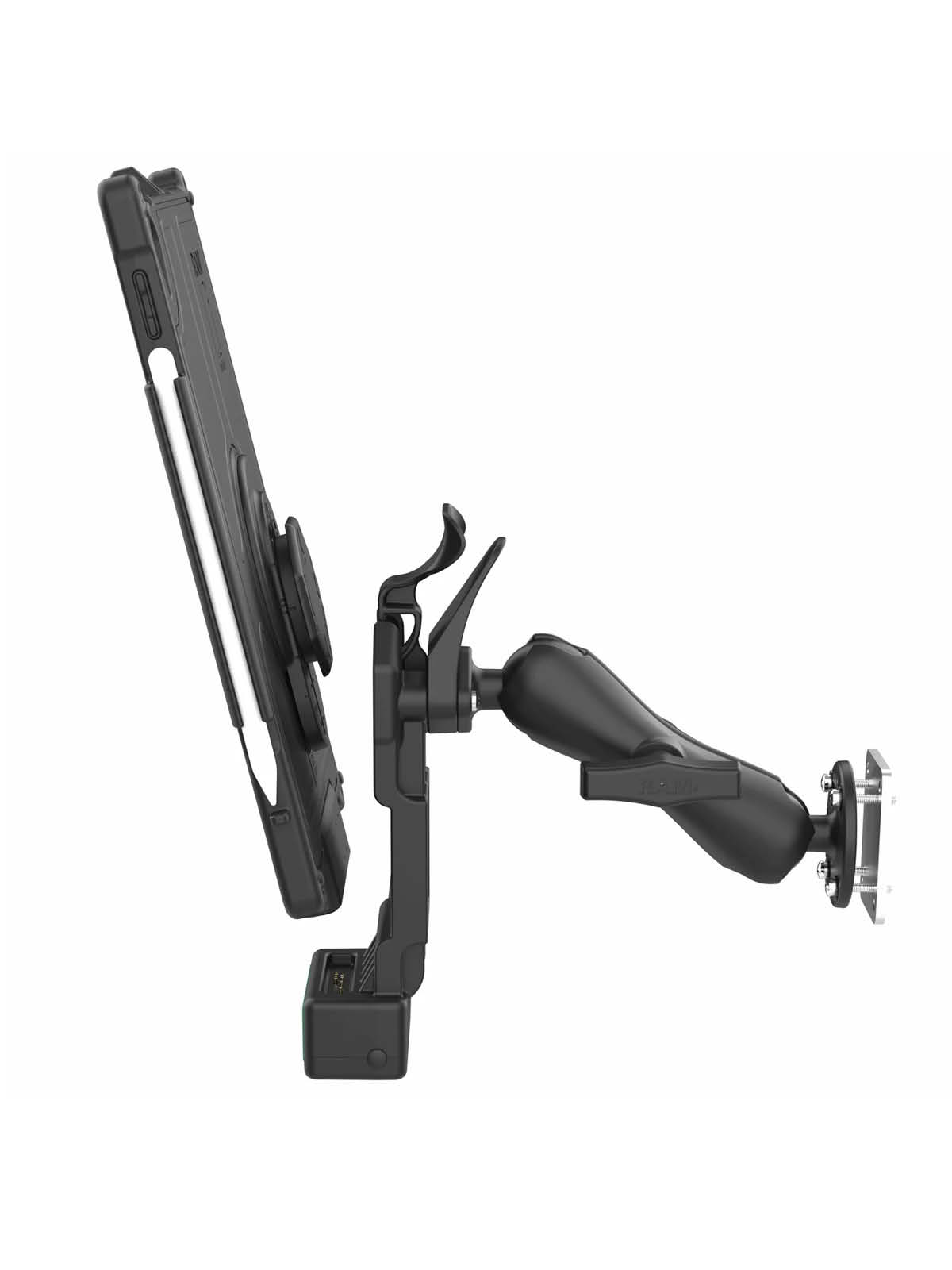 RAM Mounts GDS Uni-Conn Fahrzeug-Kit für Apple iPad (10. Gen.) - C-Kugel (1,5 Zoll), USB-C