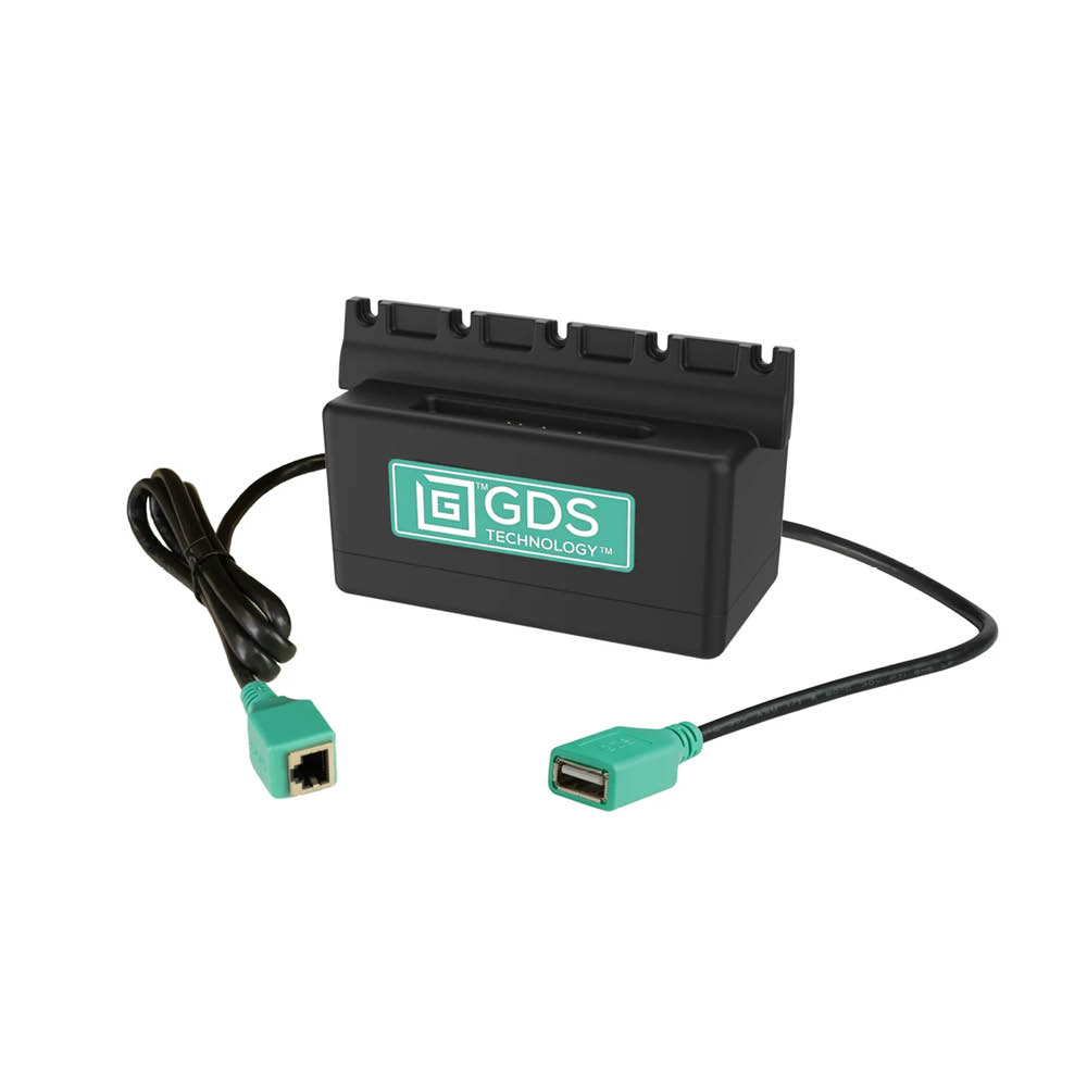 RAM Mounts GDS Lade-Sockel IntelliSkin Next Gen Tablets - RJ45 Ethernet Anschluss (weiblich), USB-A