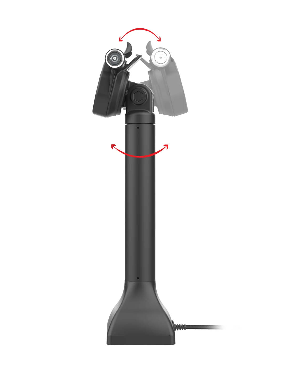 RAM Mounts GDS® Uni-Conn™ Stand-Dockingstation (14 Zoll) dreh-/schwenkbar - abschließbar, Pogo Pins rückseitig, RJ45-Anschluss