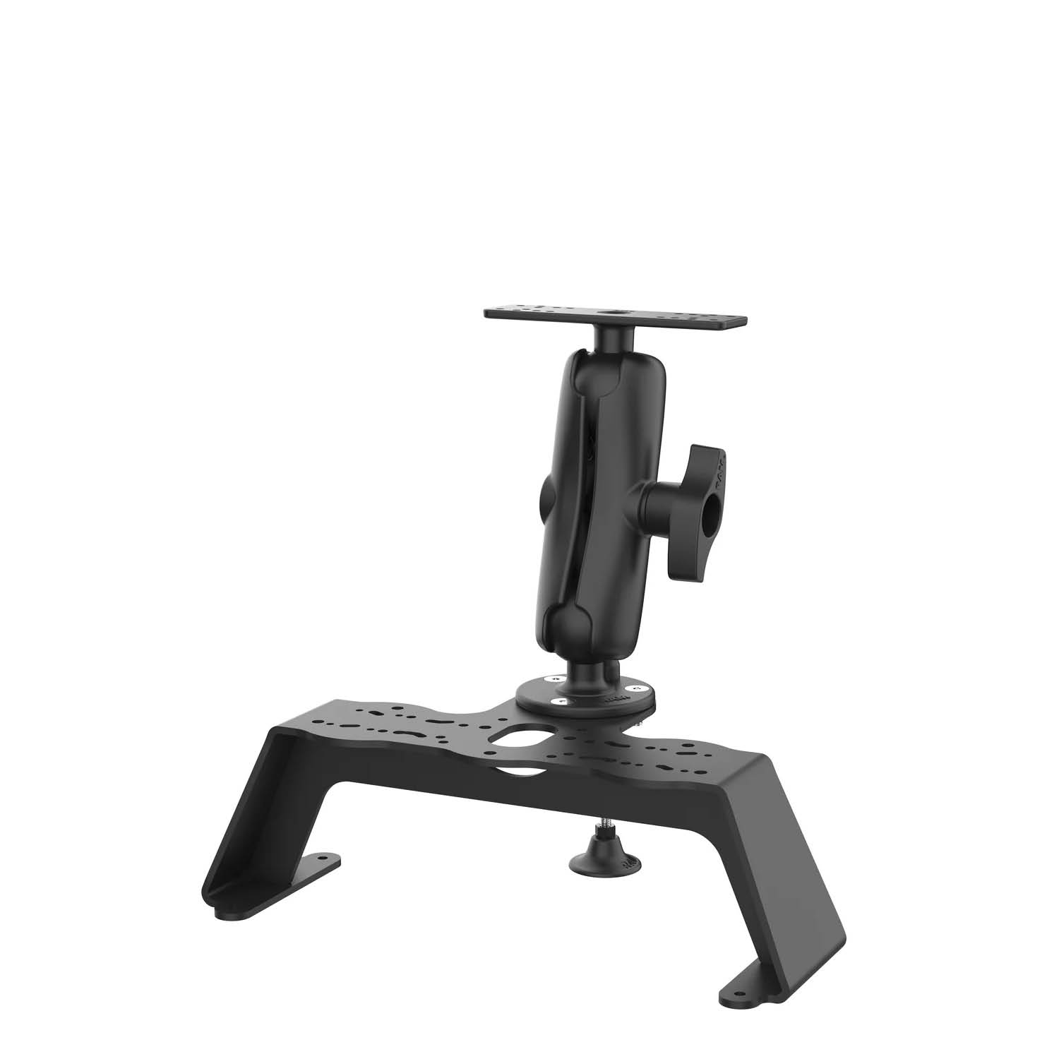 RAM Mounts Montage-Rahmen mit Befestigung-Set - D-Kugel (2,25 Zoll), Garmin, Lowrance, Humminbird
