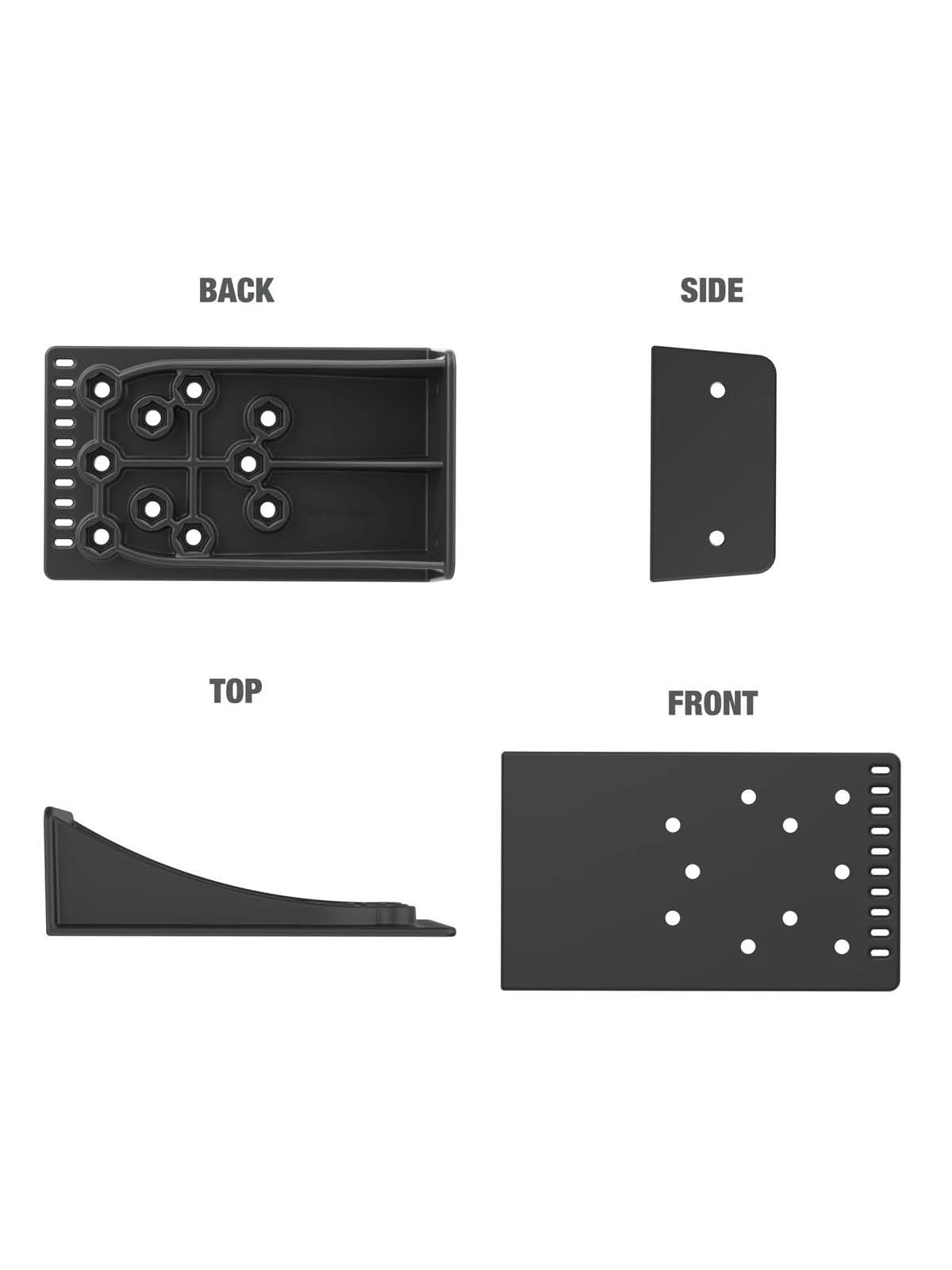 RAM Mounts Zubehör-Lochplatte für Fahrzeughalterungen