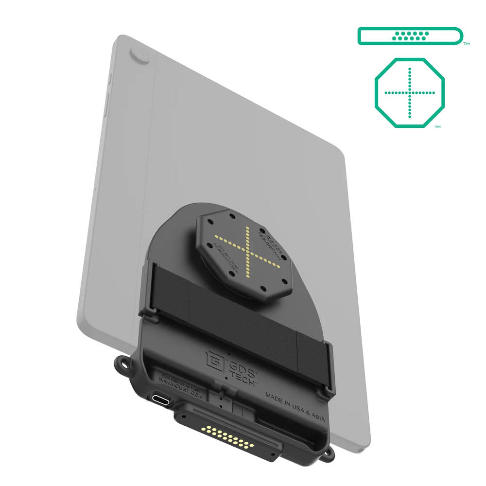 RAM Mounts GDS Tab-Conn™ für Tablets ohne Schutzhüllen - Pogo Pins rückseitig & unten