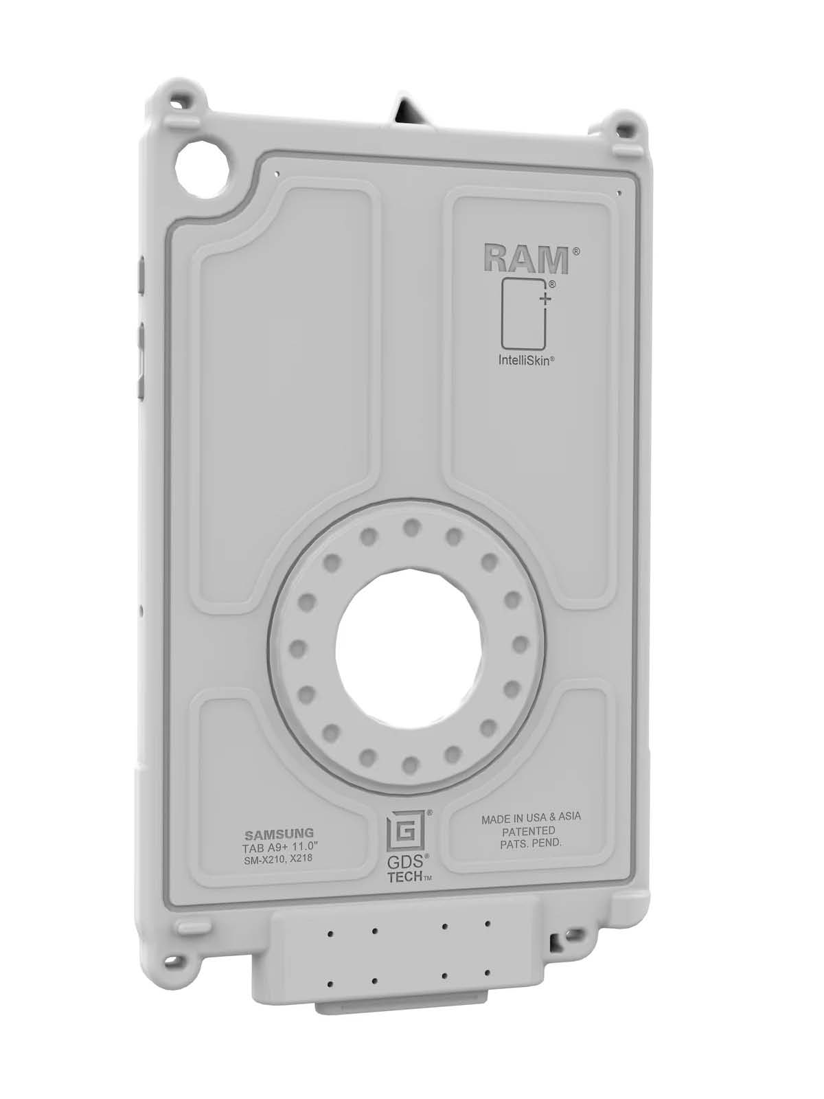 RAM Mounts IntelliSkin Next Gen Ladeschutzhülle für Samsung Galaxy Tab A9+ - GDS-Technologie - Grau
