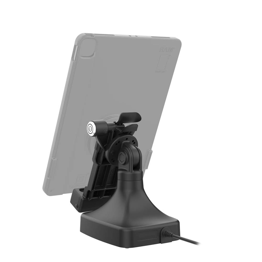 RAM Mounts GDS® Uni-Conn™ Stand-Dockingstation dreh-/schwenkbar - abschließbar, USB-C