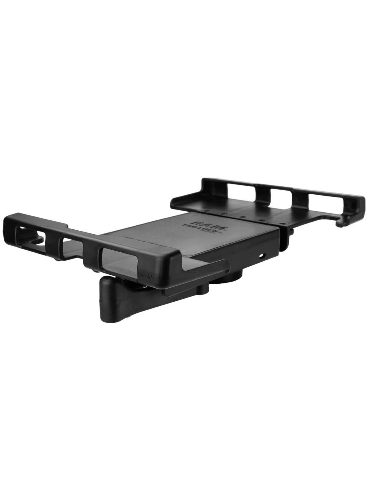 RAM Mounts Tab-Lock (abschließbar) Universal Halteschale für Samsung Tab S7+/S7 FE/S8+/S9+/S9 FE+ (mit Schutzhüllen) - AMPS-Aufnahme, Schrauben-Set