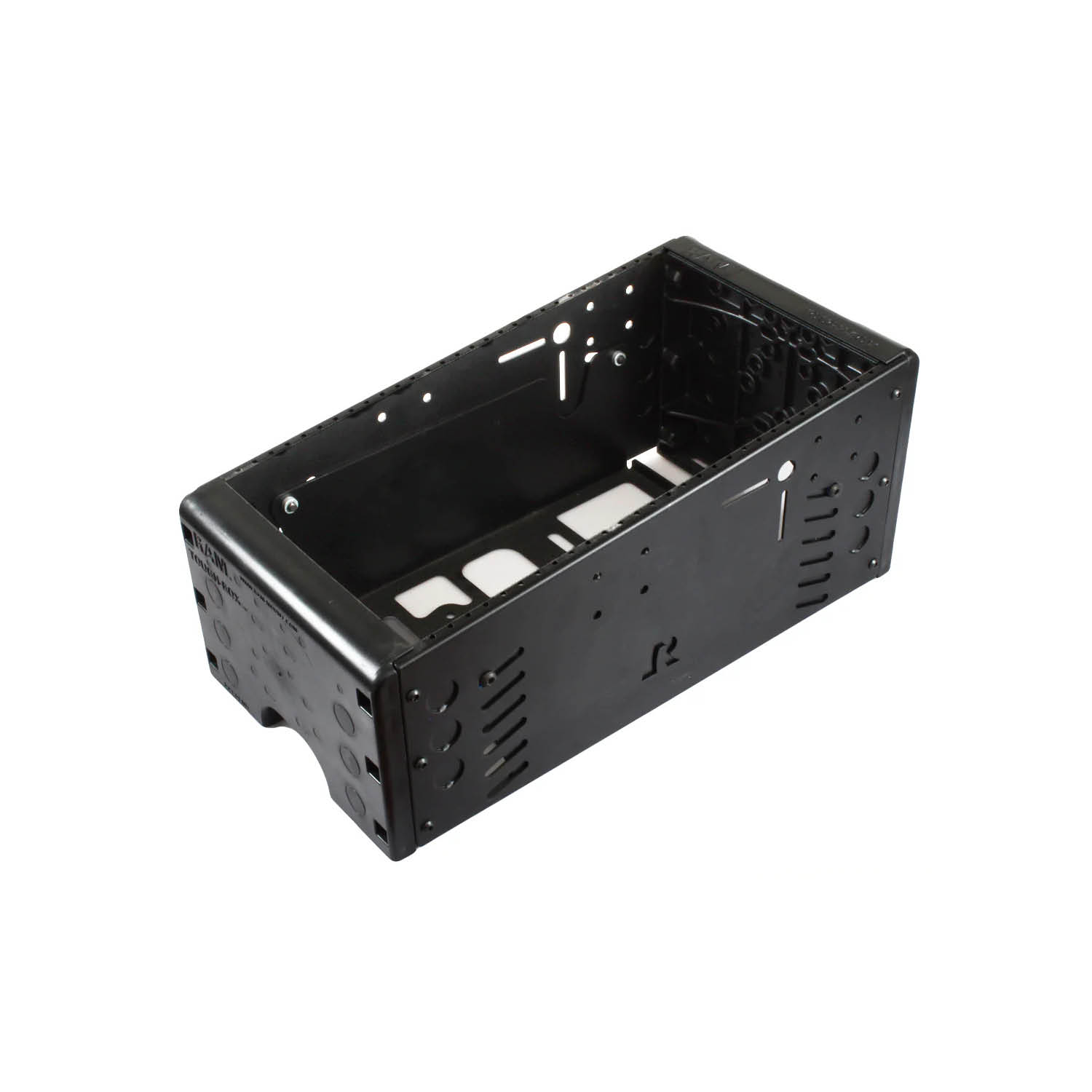 RAM Mounts Tough-Box Fahrzeug-Konsole (17 Zoll) mit Blendenbereich (15 Zoll) und justierbarer Platte