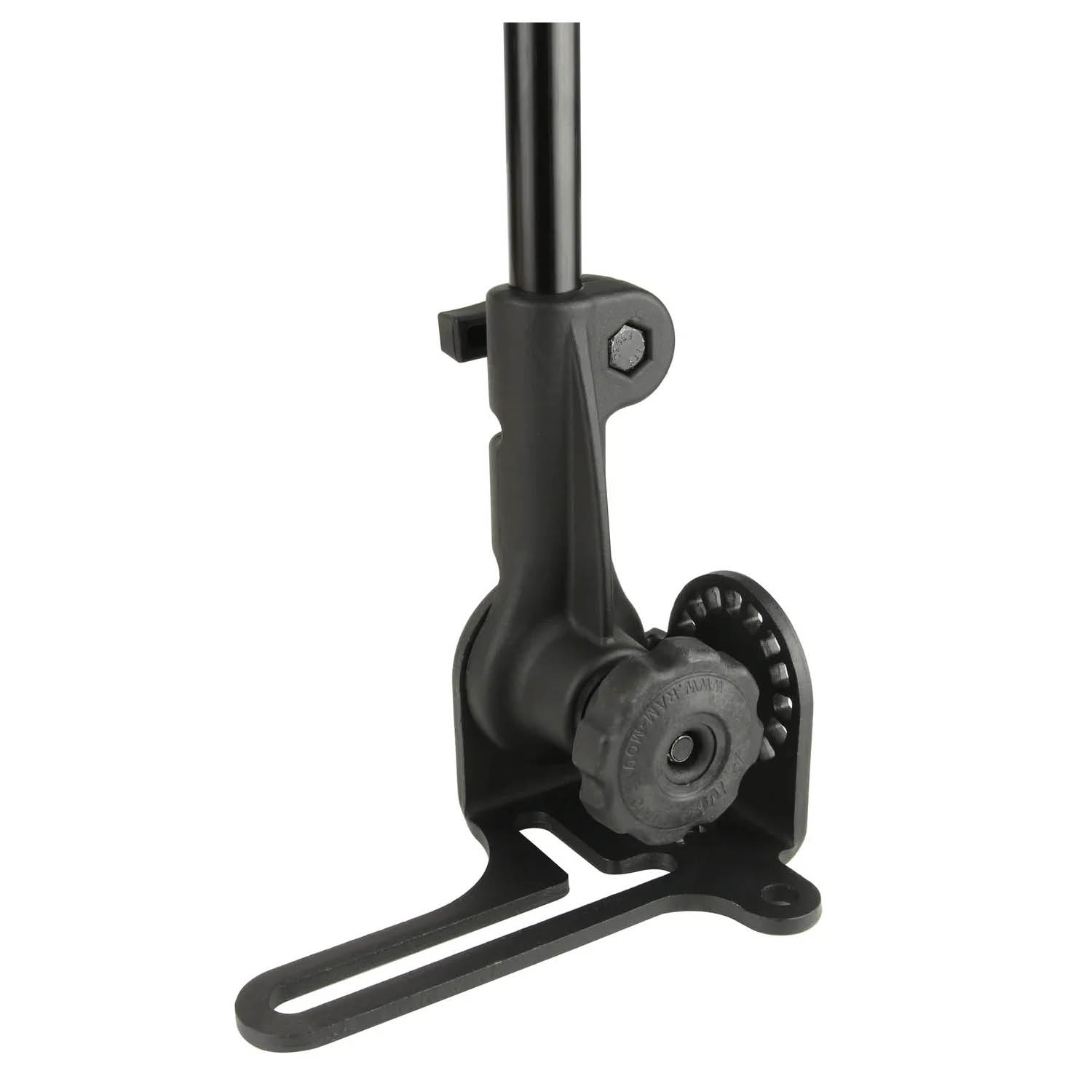 RAM Mounts Pod HD Universal Fahrzeughalterung - C-Kugel (1,5 Zoll), max. 80 cm hoch, mittlerer Verbindungsarm, Diamond Basisplatte, 2-Loch AMPS