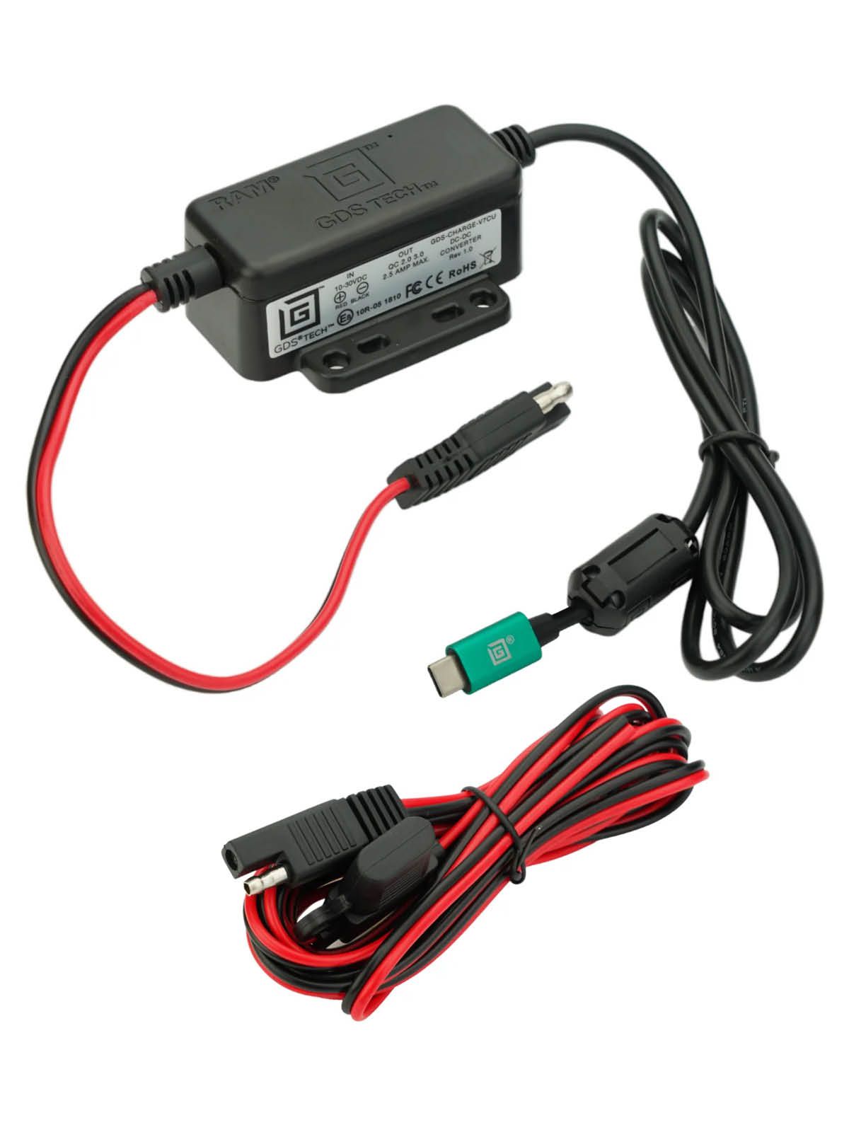 RAM Mounts GDS Strom-Modul - 10-30 V, USB-C (männlich)