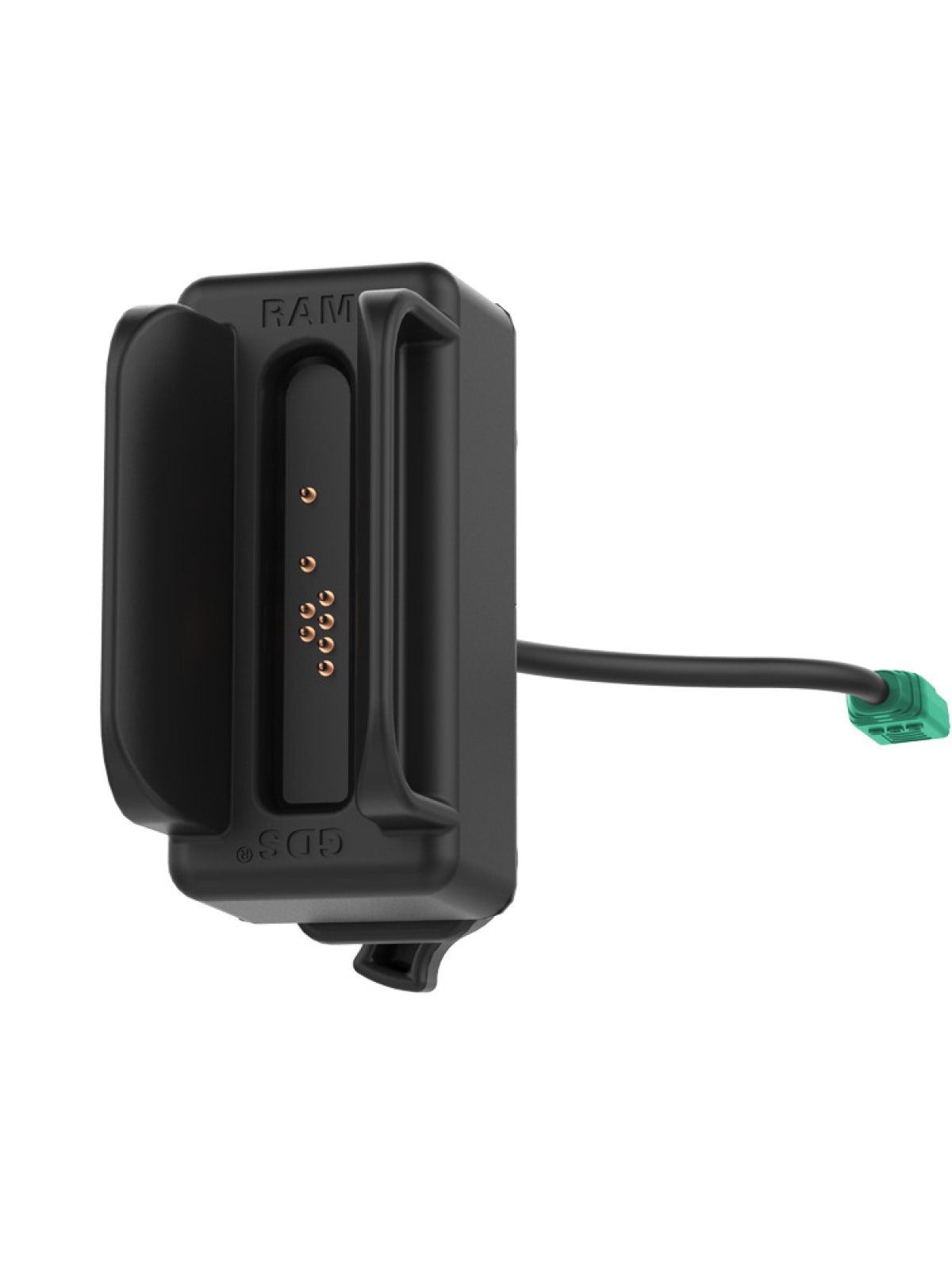 RAM Mounts GDS Slide Dock Module mit Power Delivery für IntelliSkin Next Gen Tablet Schutzhüllen - Kompatibel zu Ladestationen (L-Form) - USB-C-Anschluss