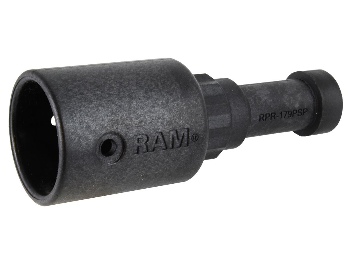 RAM Mounts Verbundstoff Spline Post Adapter mit Aufnahme für Kunststoffrohre - im Polybeutel