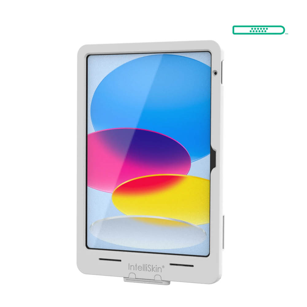 RAM Mounts IntelliSkin Thin-Case Ladeschutzhülle für Apple iPad 10 & 11 Gen. (A16) - GDS-Technologie, USB-C-Anschluss (Extern), hellgrau