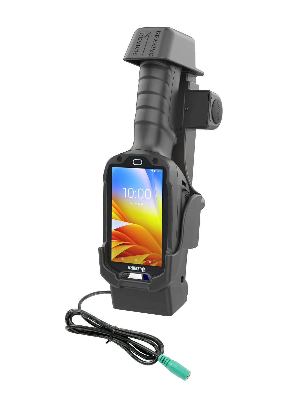 RAM Mounts Form-Fit Halteschale für Zebra TC8300 - 5.5 mm DC-Anschluss