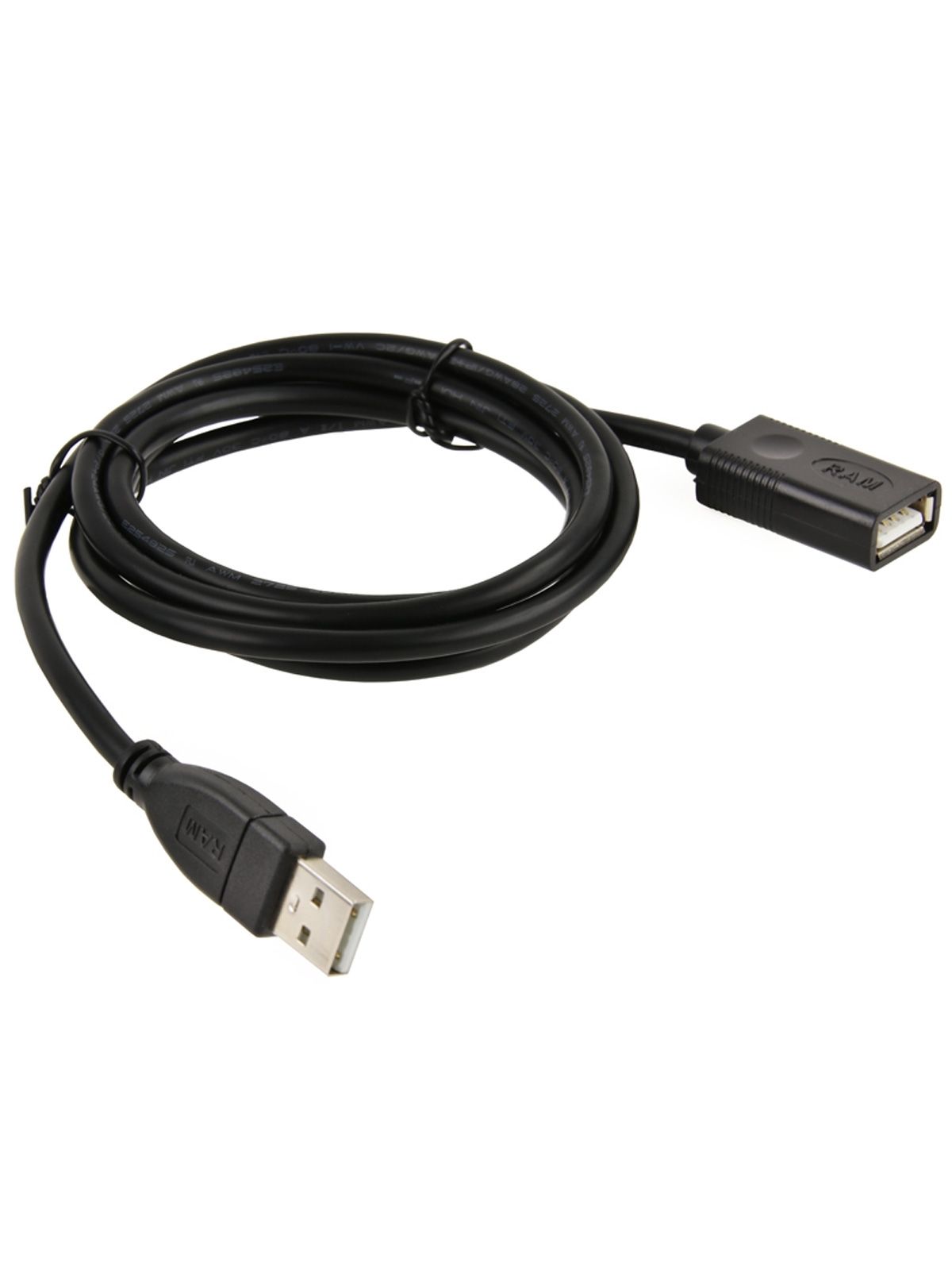 RAM Mounts USB-Verlängerungskabel - Typ A, männlich zu weiblich, ca. 1,2 Meter Kabellänge
