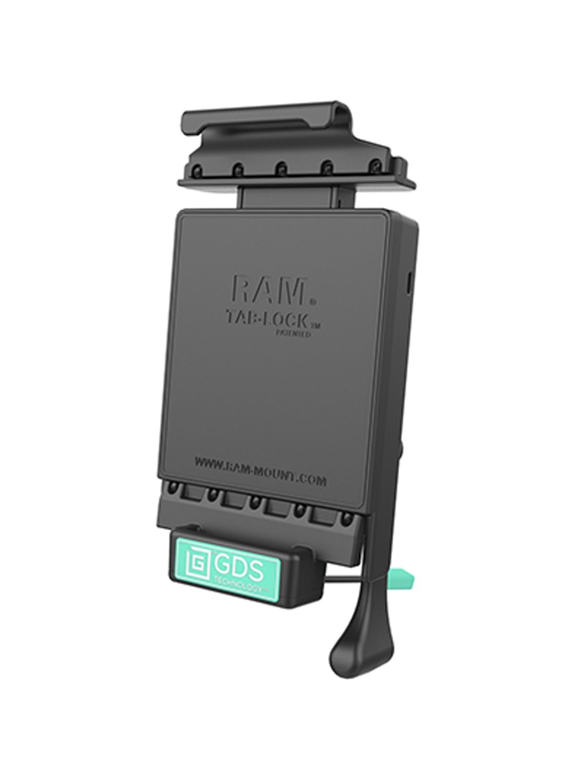 RAM Mounts GDS Dockingstation Samsung Galaxy Tab A (7.0) in IntelliSkin-Lade-/Schutzhüllen - abschließbar, Stromanbindung , AMPS-Aufnahme