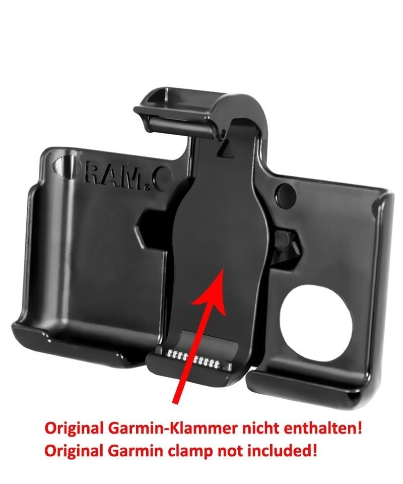 RAM Mounts Gerätehalteschale für Garmin nüvi 23xx Serie (ohne Schutzhüllen) - Diamond-Anbindung (Trapez), Schrauben-Set, im Polybeutel