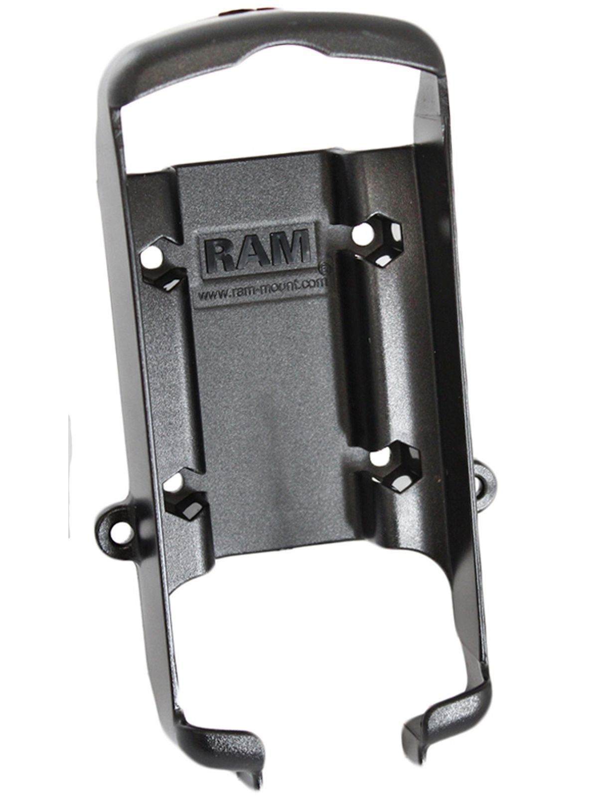 RAM Mounts Gerätehalteschale für Garmin GPS 76er Serie (ohne Schutzhüllen) - Diamond-Anbindung (Trapez), Schrauben-Set, im Polybeutel