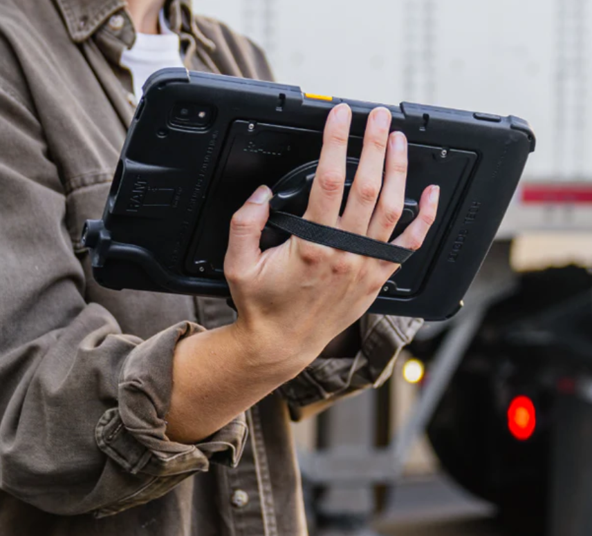 Ergonomic accessories for Zebra ET4x