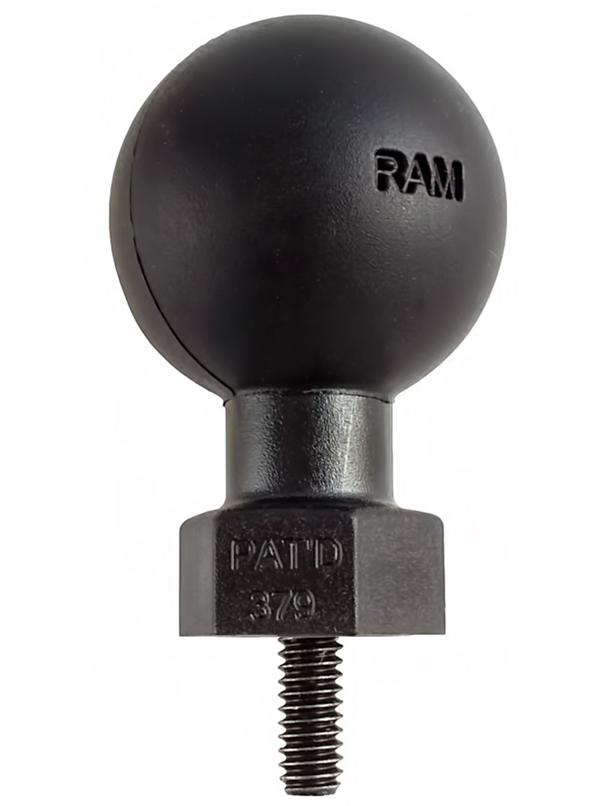 RAM Mounts Tough-Ball mit 1/4"-20 x 12,7 mm Gewindestift - C-Kugel (1,5 Zoll), im Polybeutel