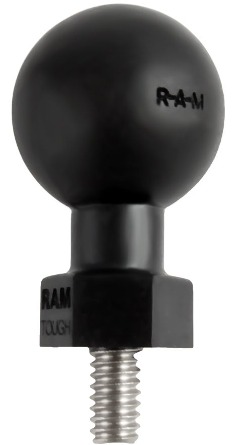 RAM Mounts Tough-Ball mit 1/4-20x0,5 Zoll Gewindestift - B-Kugel (1 Zoll)