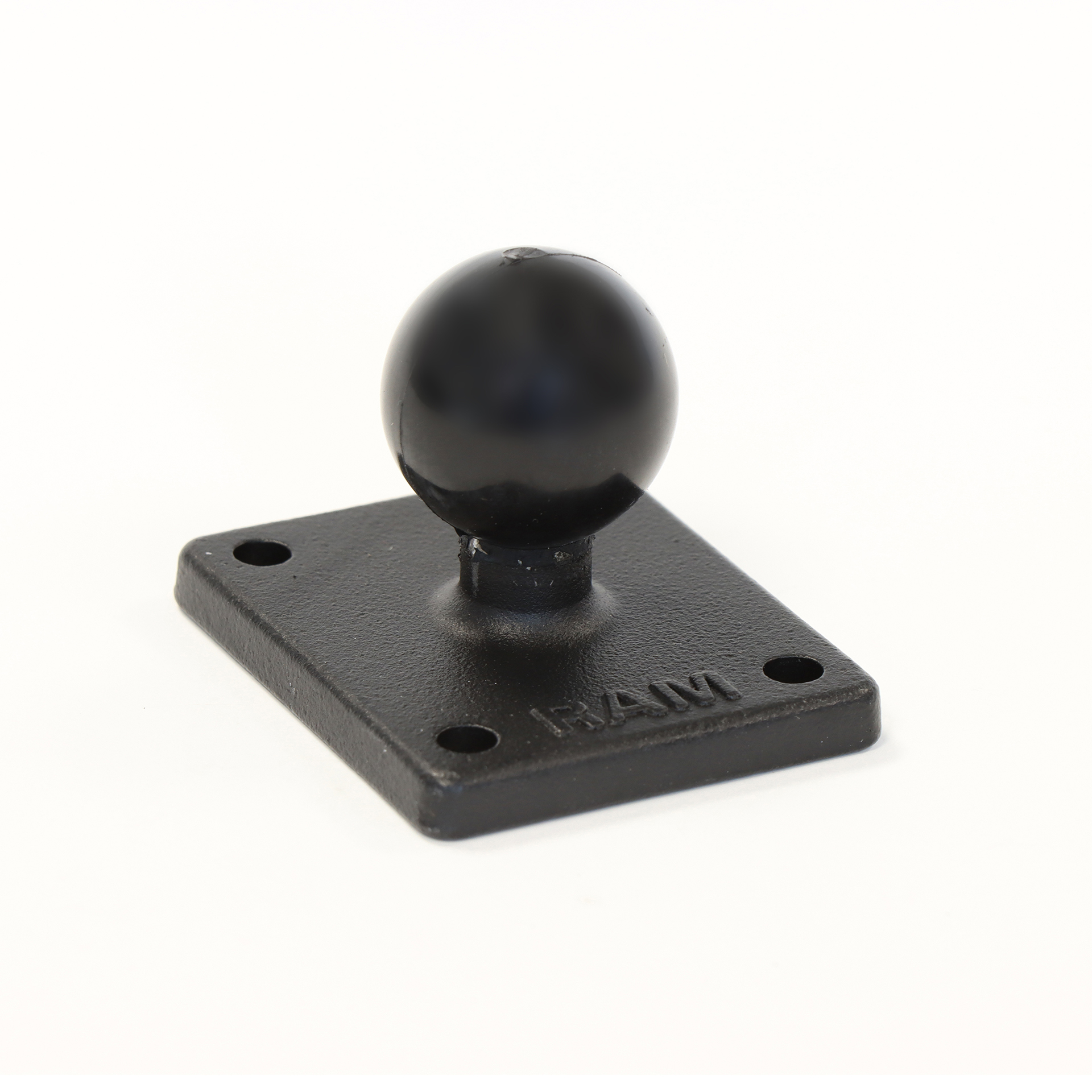 RAM Mounts Basisplatte rechteckig (2 x 1,7 Zoll) - B-Kugel (1 Zoll), AMPS-Lochraster