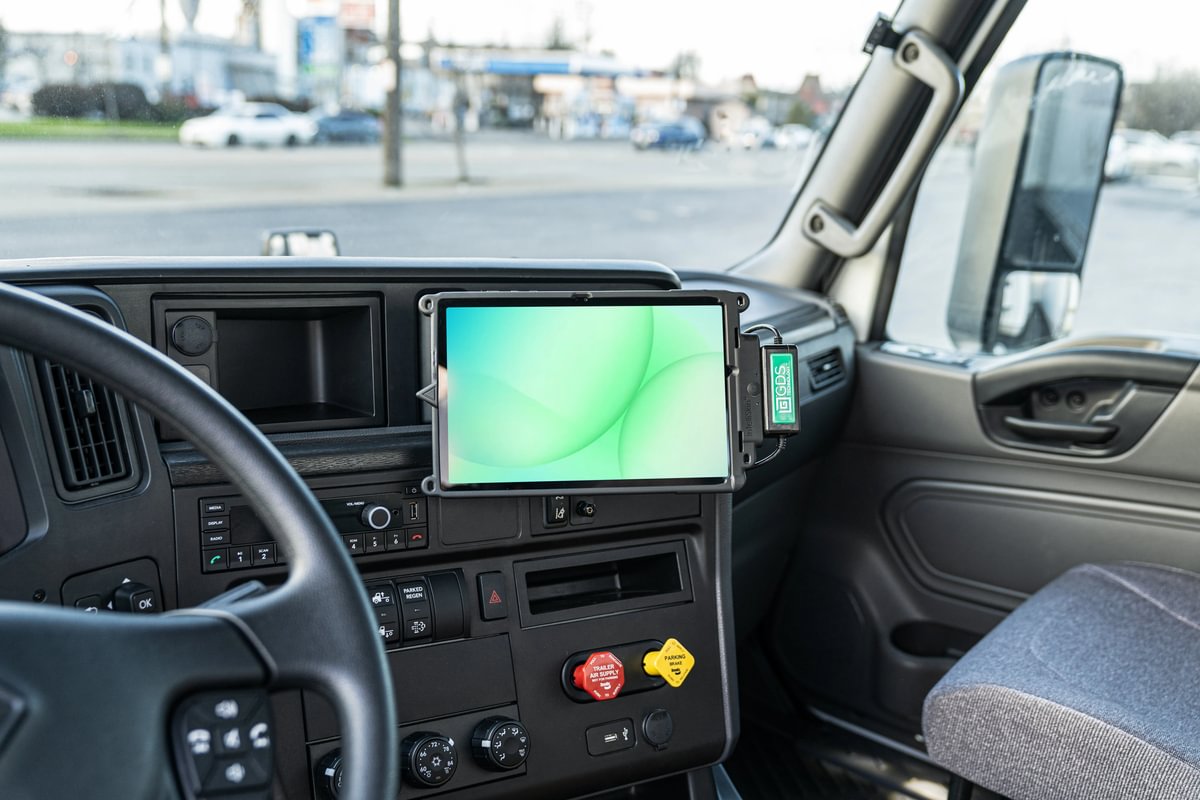 Galaxy Tab A11+ in vehicle