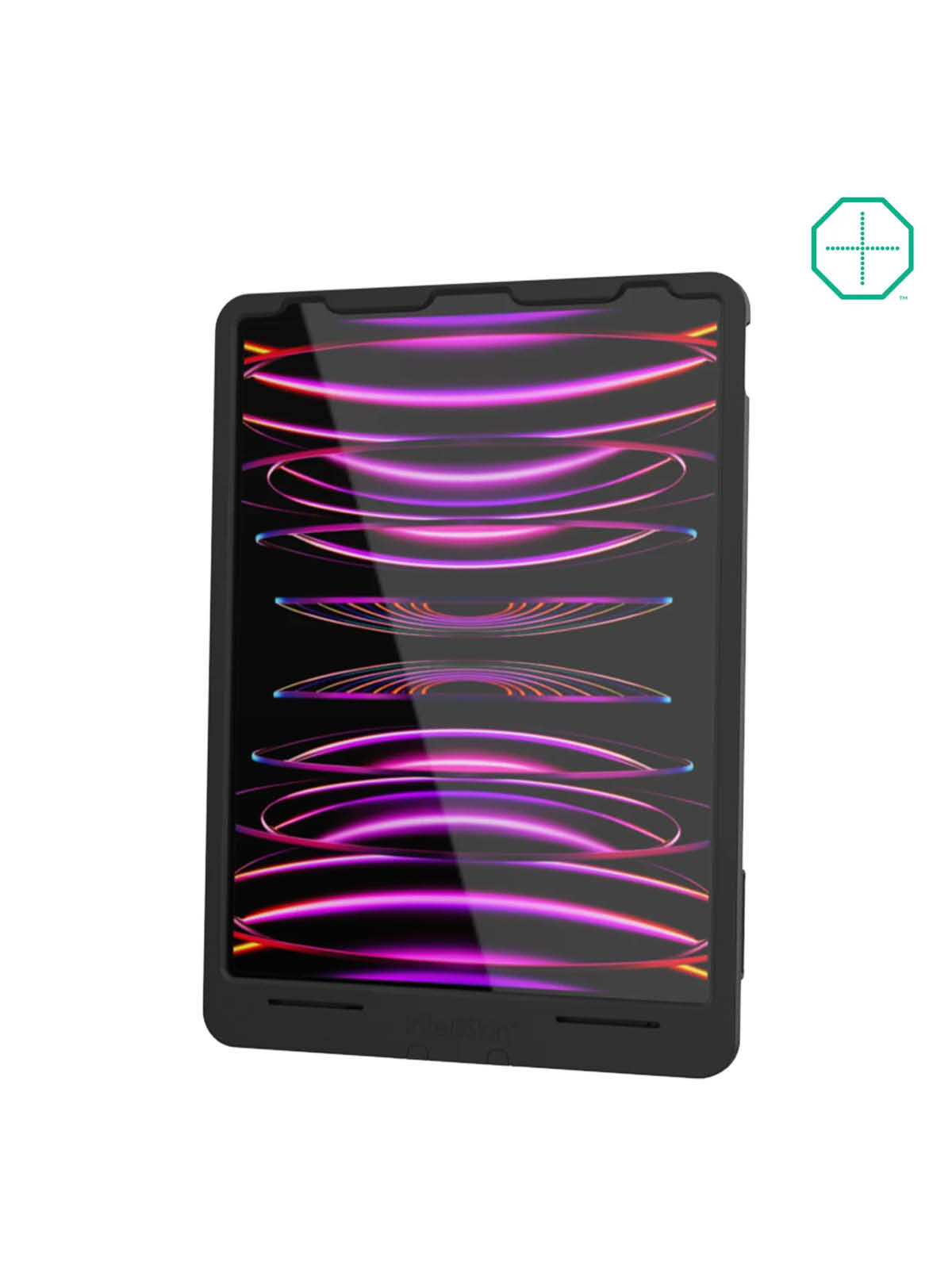 RAM Mounts IntelliSkin Thin-Case Lade-/Schutzhülle Apple iPad Pro 12.9 3.-6. Generation - GDS-Technologie, Pogo Pins rückseitig