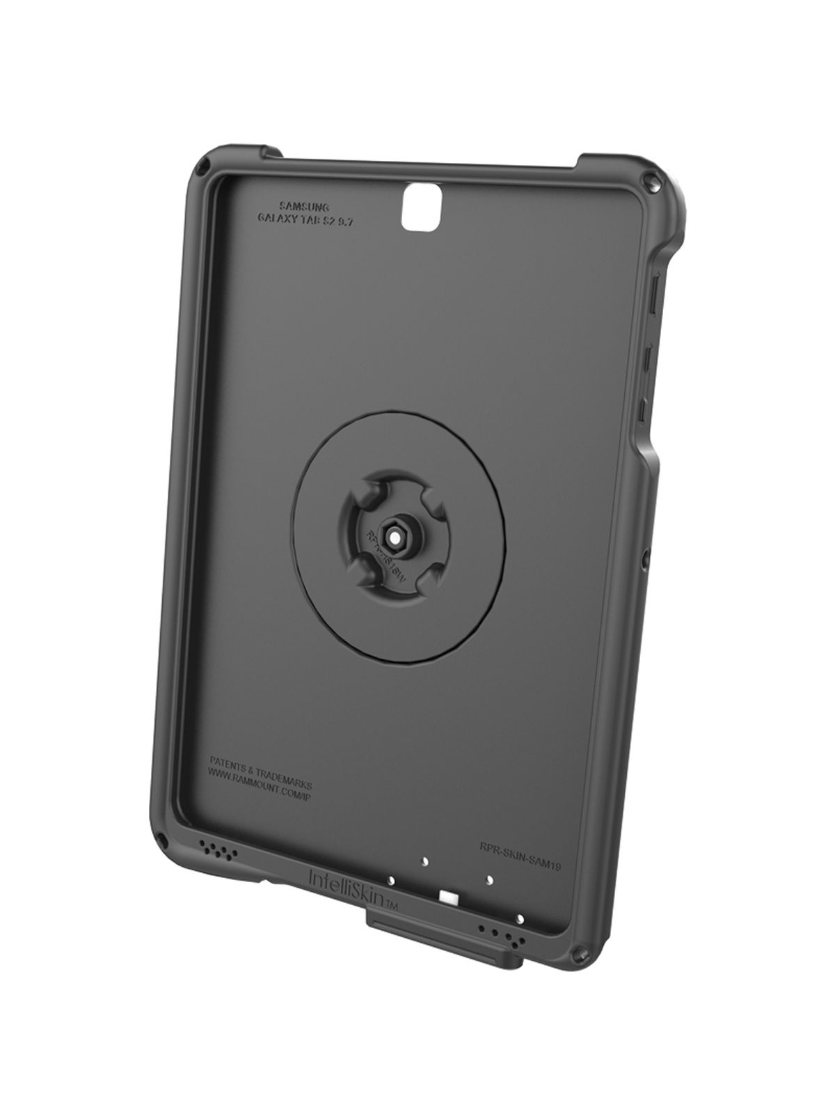RAM Mounts IntelliSkin-Lade-/Schutzhülle Samsung Galaxy Tab S2 (9.7) mit Handschlaufe u. Standfunktion, GDS-Technologie