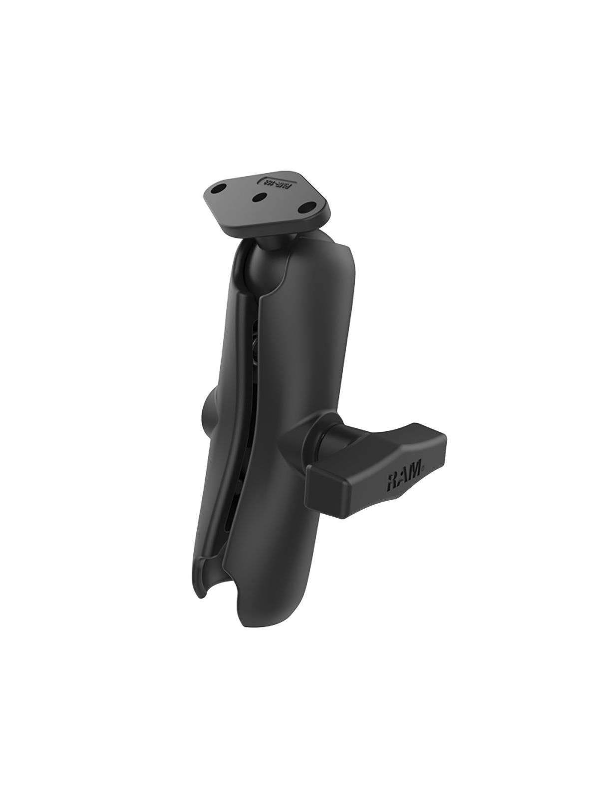 RAM Mounts Set - C-Kugel (1,5 Zoll), mittlerer Verbindungsarm, Diamond-Basisplatte (Trapez)