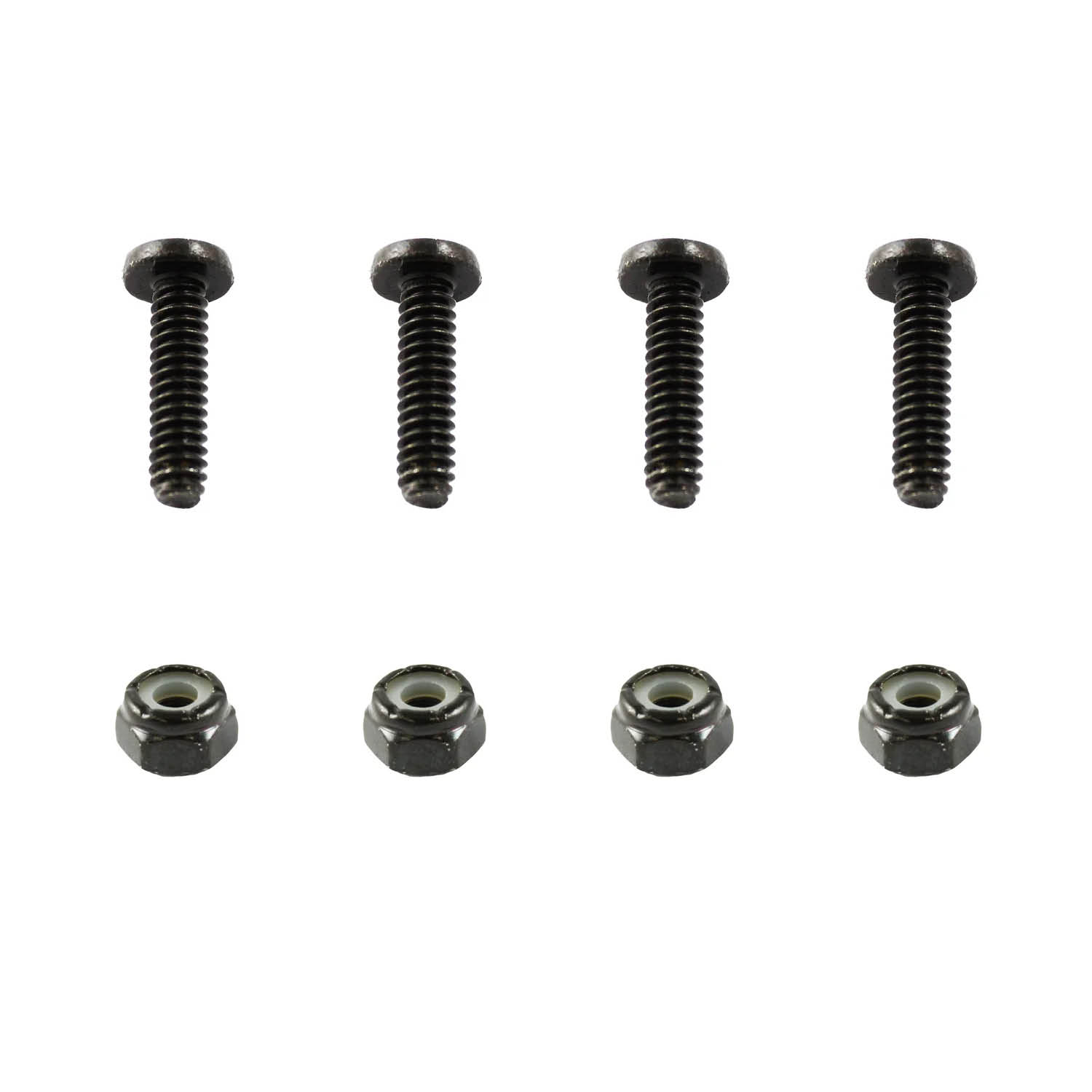 RAM Mounts Schrauben-/Muttern Set für Fischfinder Montage-Rahmen und C-Kugel (1,5 Zoll) Basisplatten - je 4 Schrauben / Muttern