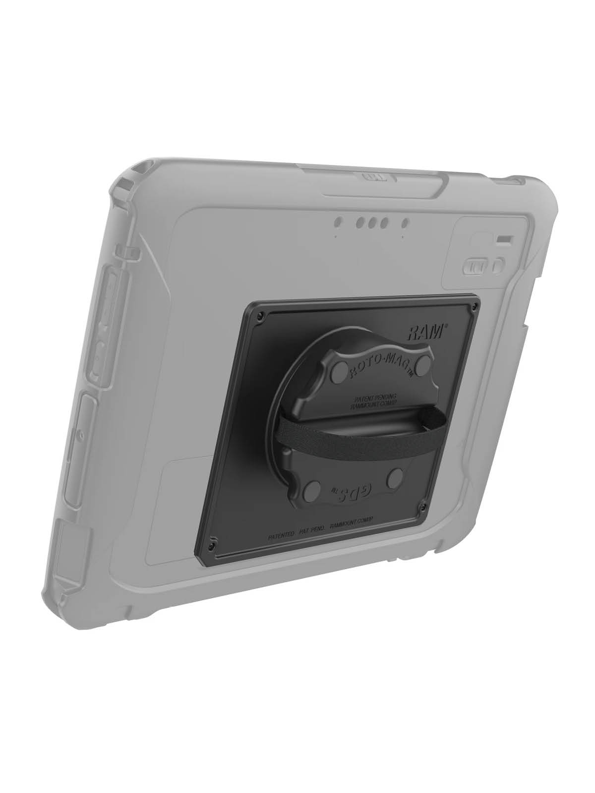 RAM Mounts GDS Roto-Mag für Zebra ET8x Tablets - 3-in-1 Zubehör mit Griff, Halteschlaufe und Magneten