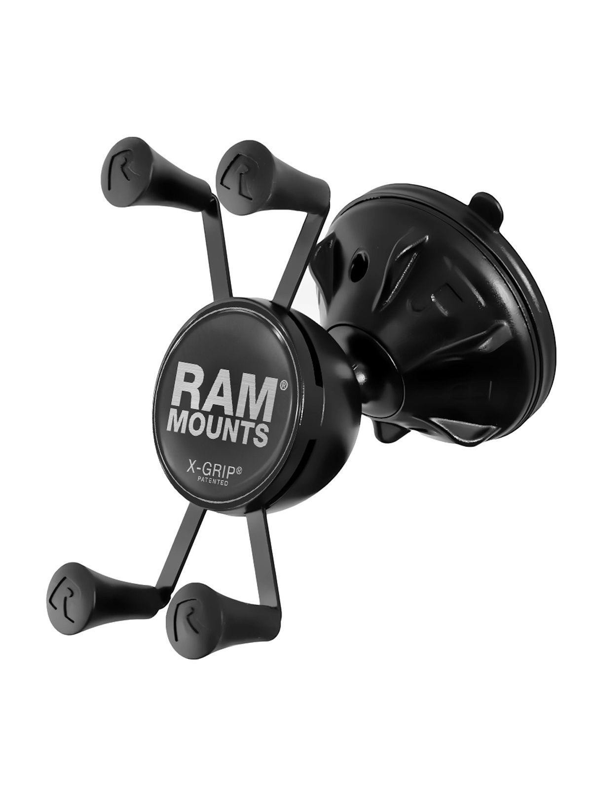 RAM Mounts Verbundstoff Saugfuss-Halterung mit X-Grip Halteklammer