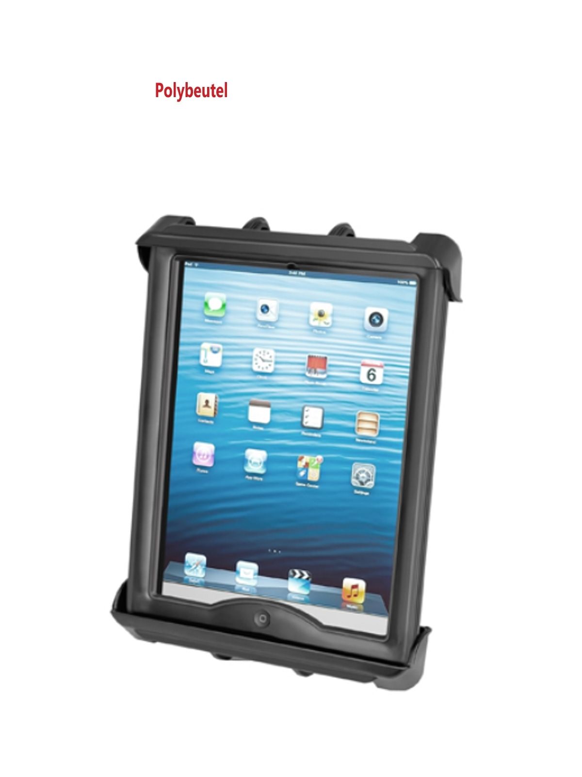 RAM Mounts Universal Tab-Tite Halteschale für 10" Zoll Tablets, für Apple iPad Pro 9.7 (mit/ohne Schutzhüllen) - AMPS-Aufnahme