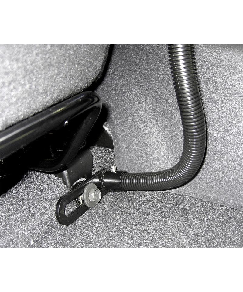 RAM Mounts Pod III Fahrzeug Sitzschienen-Befestigung für Laptop-Halterungen - flexible Stäbe (ca. 450 / 500 / 750 mm Länge), im Polybeutel