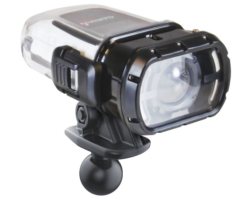 RAM Mounts Kamera-Adapter für Garmin Unterwassergehäuse (VIRB Kameras) - B-Kugel (1 Zoll), im Polybeutel