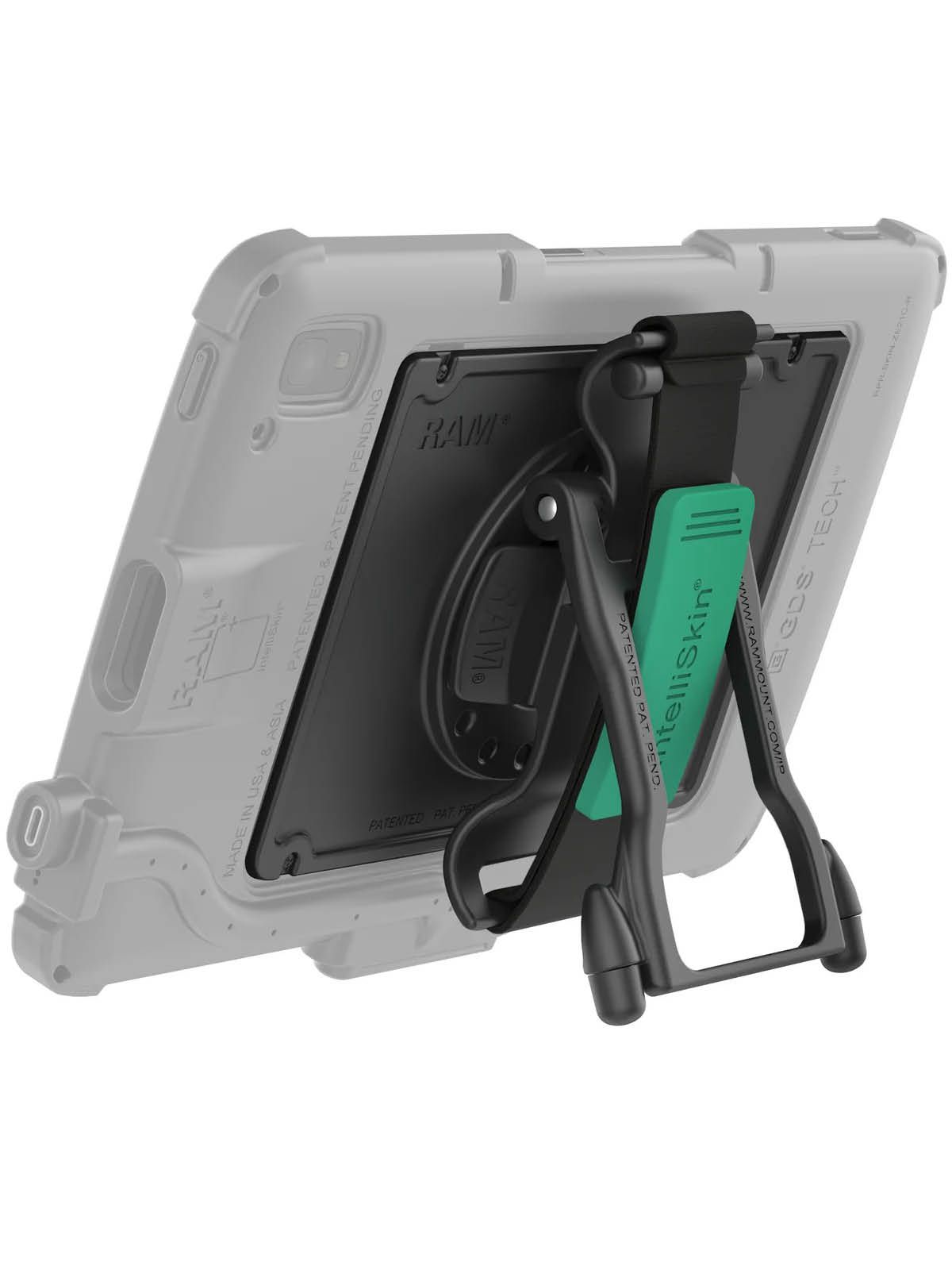 RAM Mounts GDS Roto-Mag für Zebra ET4x 10 Zoll Enterprise Tablet - 3-in-1 Zubehör mit Griff, Halteschlaufe und Magneten