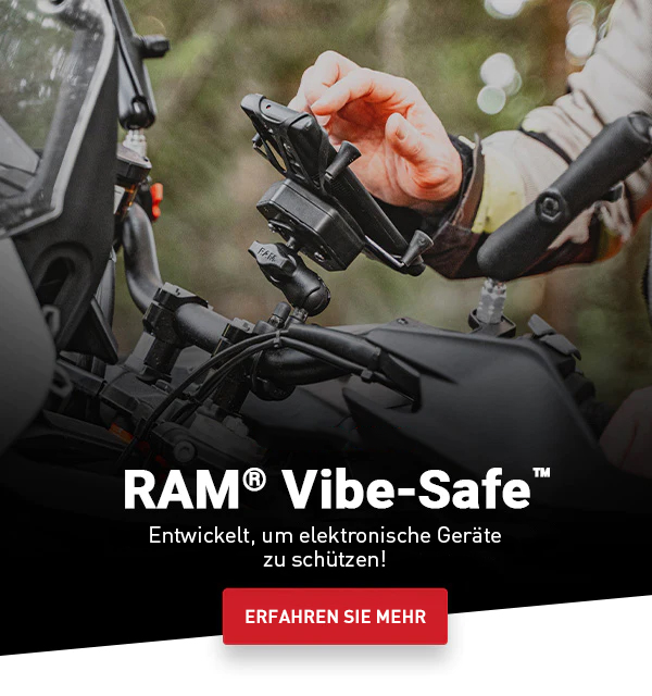 ECRONs RAM Mount Shop  RAM MOUNT Halterungen für Motorräder