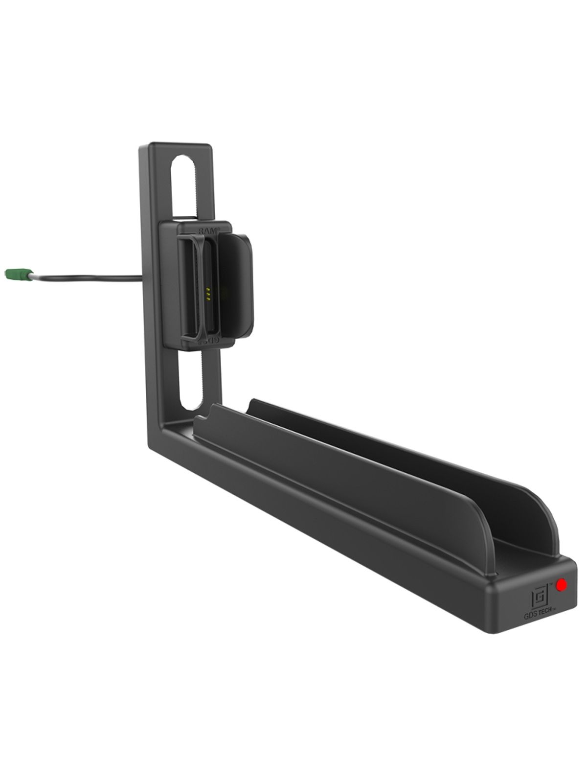RAM Mounts GDS-Ladestation (L-Form) mit Magnet-Basis - für IntelliSkin Lade-/Schutzhüllen