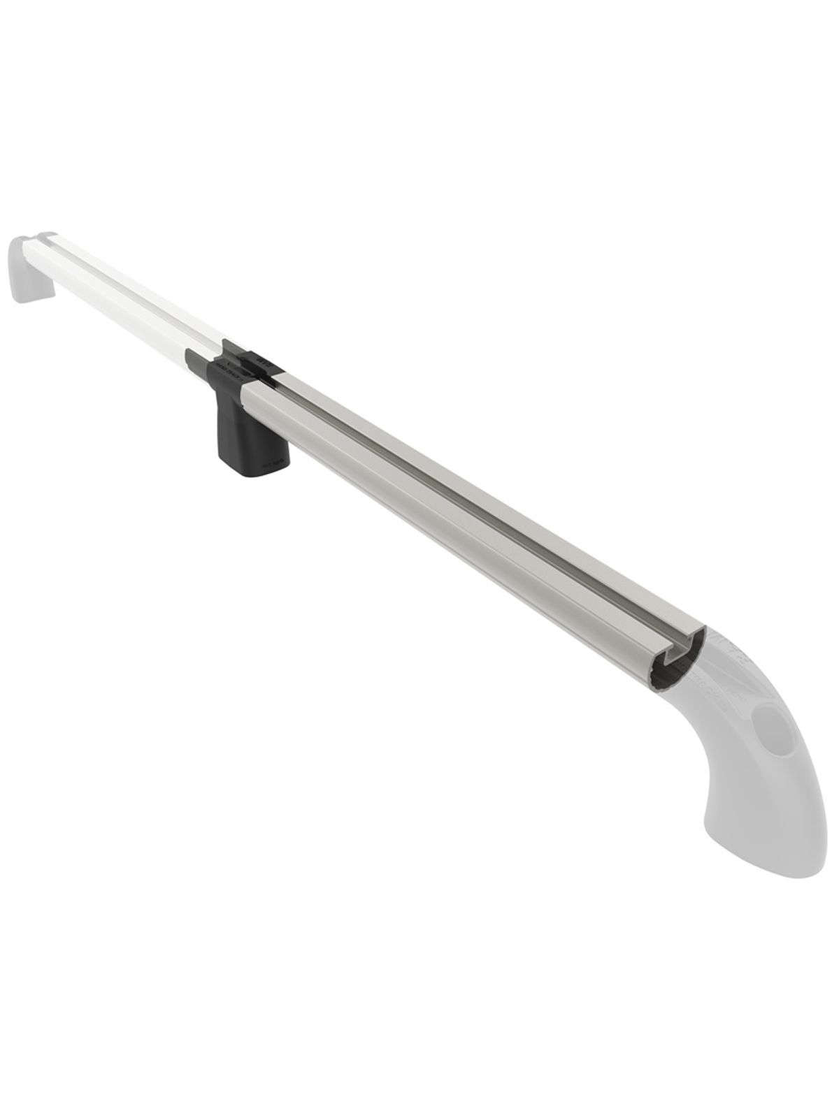 RAM Mounts Hand-Track Erweiterung - Aluminium-Schiene inkl. Steckverbindung, Innenlänge 304,8 mm (12 Zoll), eloxiert