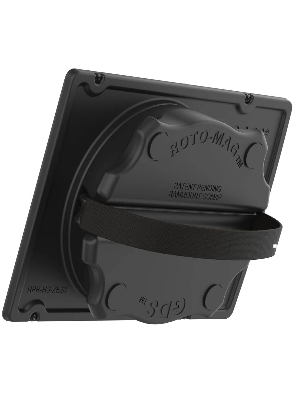 RAM Mounts GDS Roto-Mag für Zebra ET4x 8 Zoll Enterprise Tablet - 3-in-1 Zubehör mit Griff, Halteschlaufe und Magneten