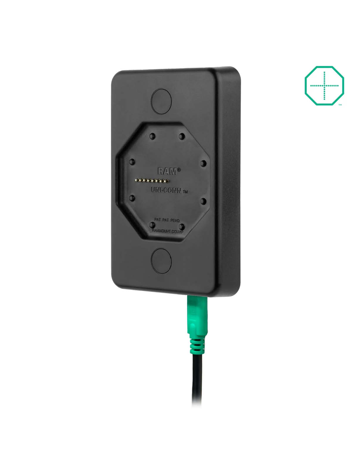 RAM Mounts GDS Uni-Conn Wand-Ladestation mit USB-C-Anschluss - Magnetisch