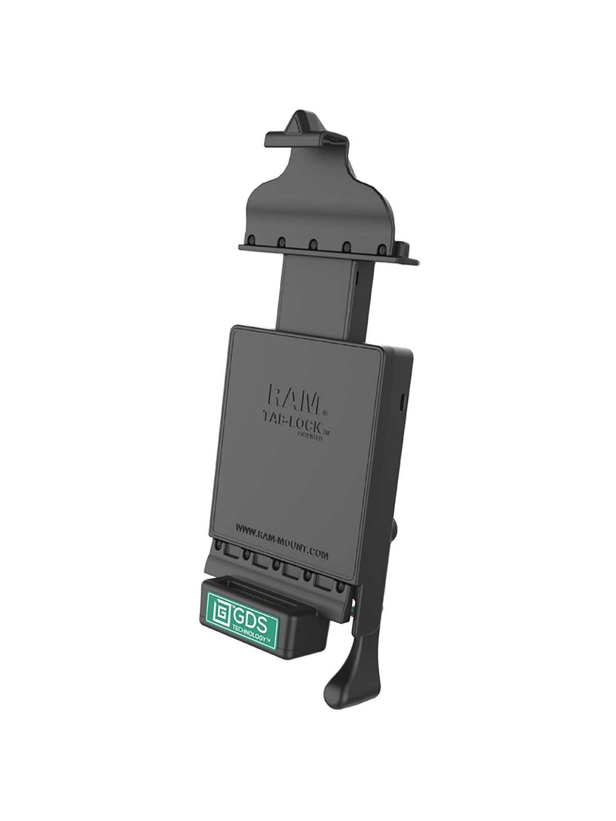 RAM Mounts GDS Dockingstation für Next Generation IntelliSkin Tablet-Lade-/Schutzhüllen - abschließbar, Stromanbindung, AMPS-Aufnahme